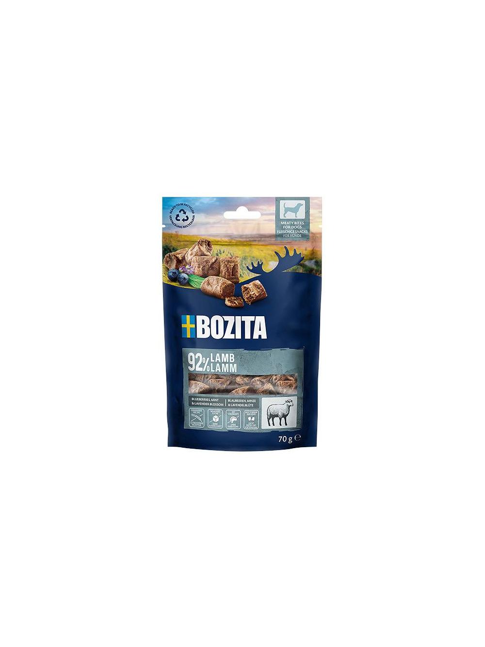 BOZITA Meaty Bites jagnięcina przysmak pies 70g