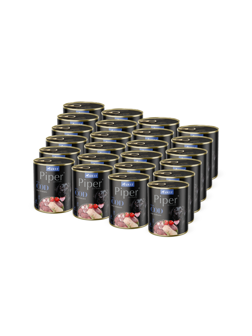 DOLINA NOTECI Piper dla psa z dorszem i pomidorem 24x800g