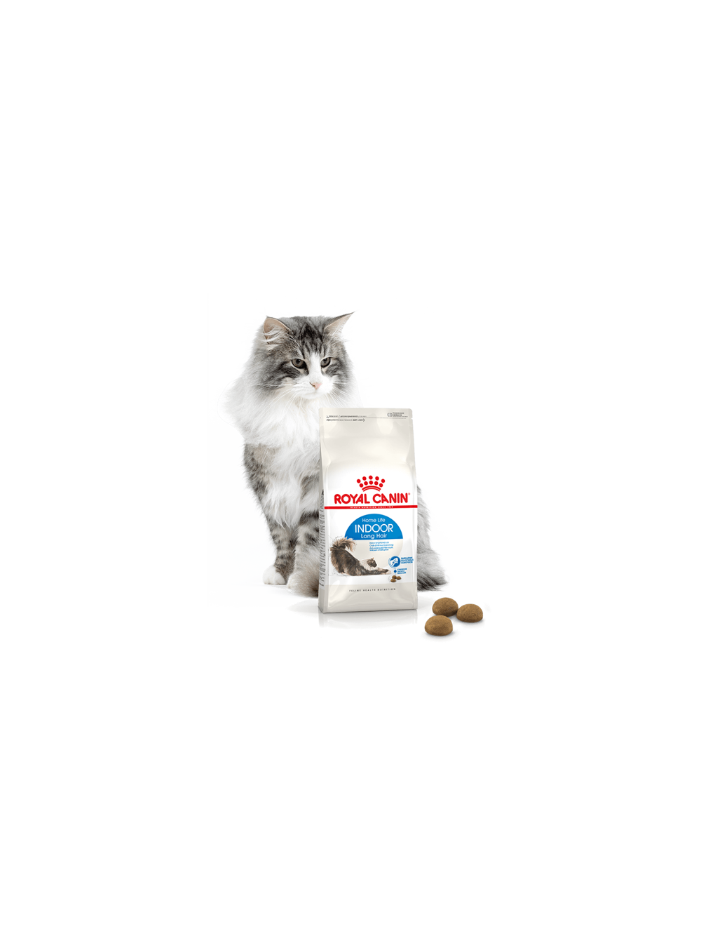 ROYAL CANIN  Indoor Long Hair 10kg karma sucha dla kotów dorosłych, długowłose, przebywających wyłącznie w domu / Opakowanie uszkodzone (9512) !!!