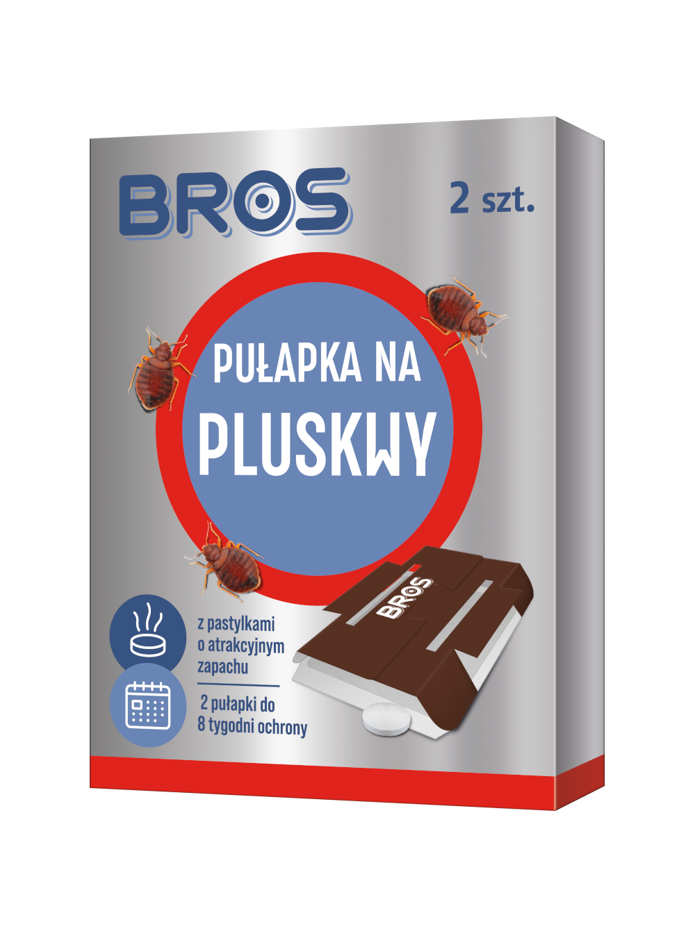 BROS Pułapka na pluskwy 2szt.