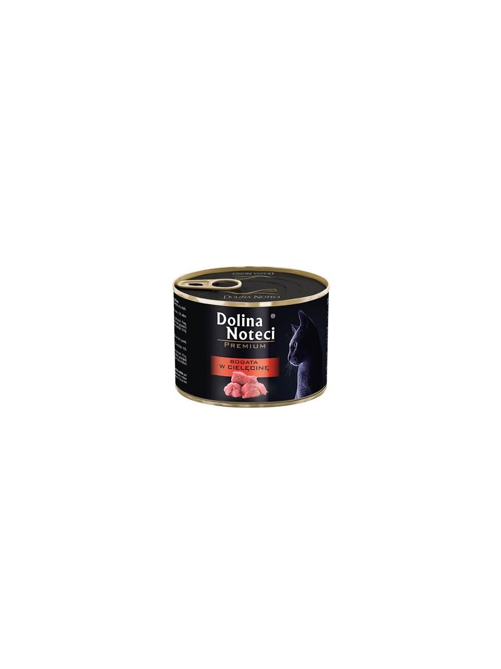 Dolina noteci Premium dla kota bogata w Cielęcine 185g