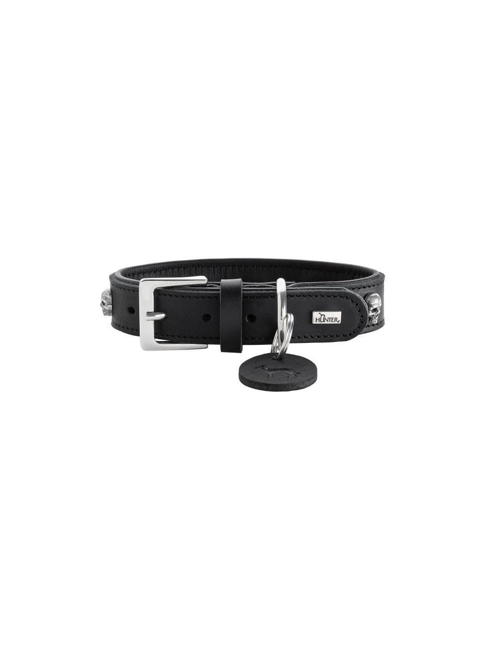 Hunter Obroża ze skóry dla psa Mombasa XS-S- 35 cm