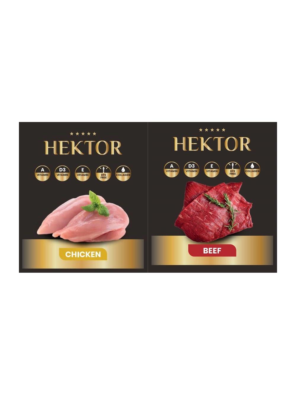 Karma Premium Hektor baton dla psa Mix Wołowina-Drób 20x900g