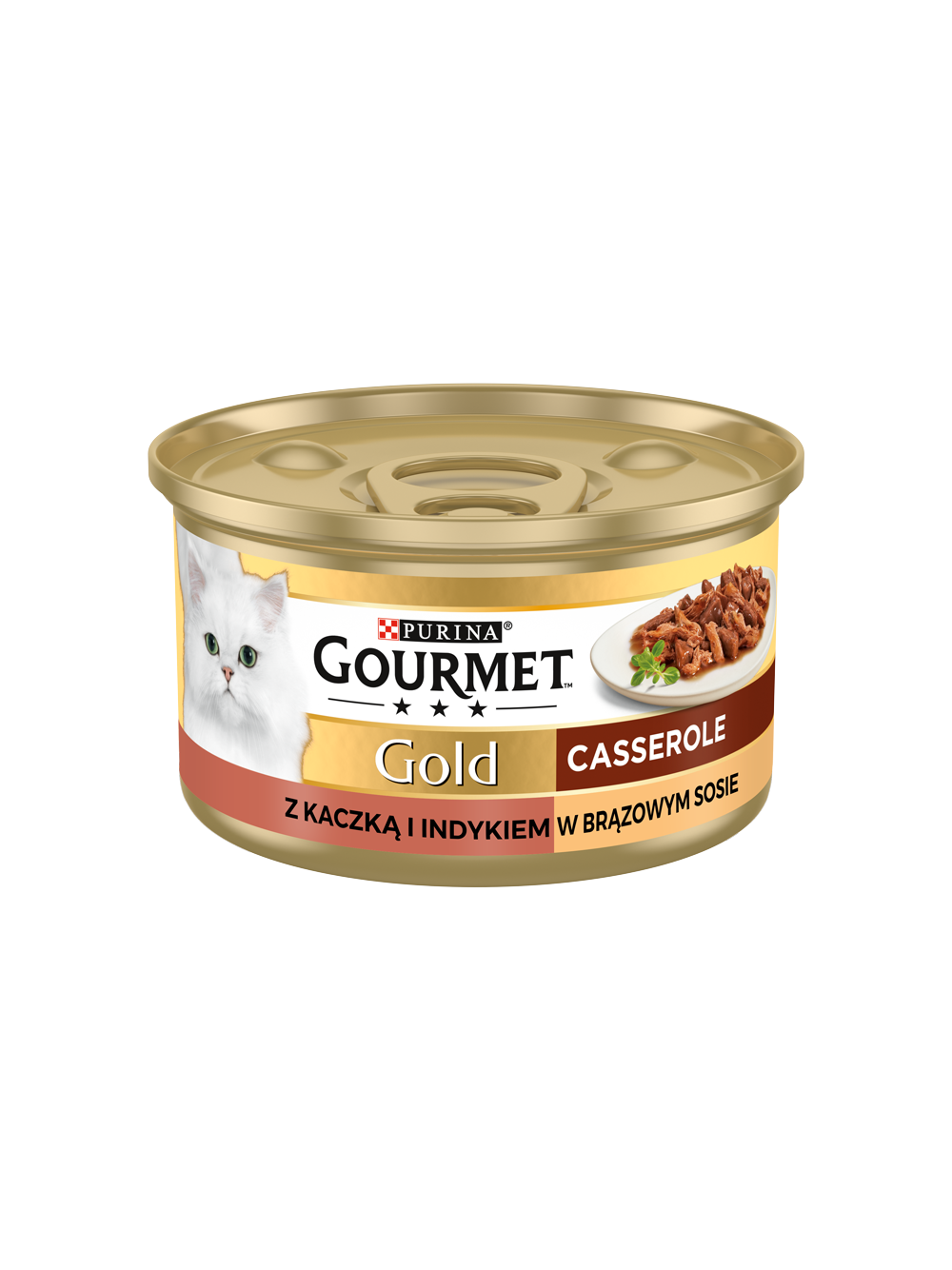 Purina Gourmet Gold kaczka/indyk w sosie 72x85g
