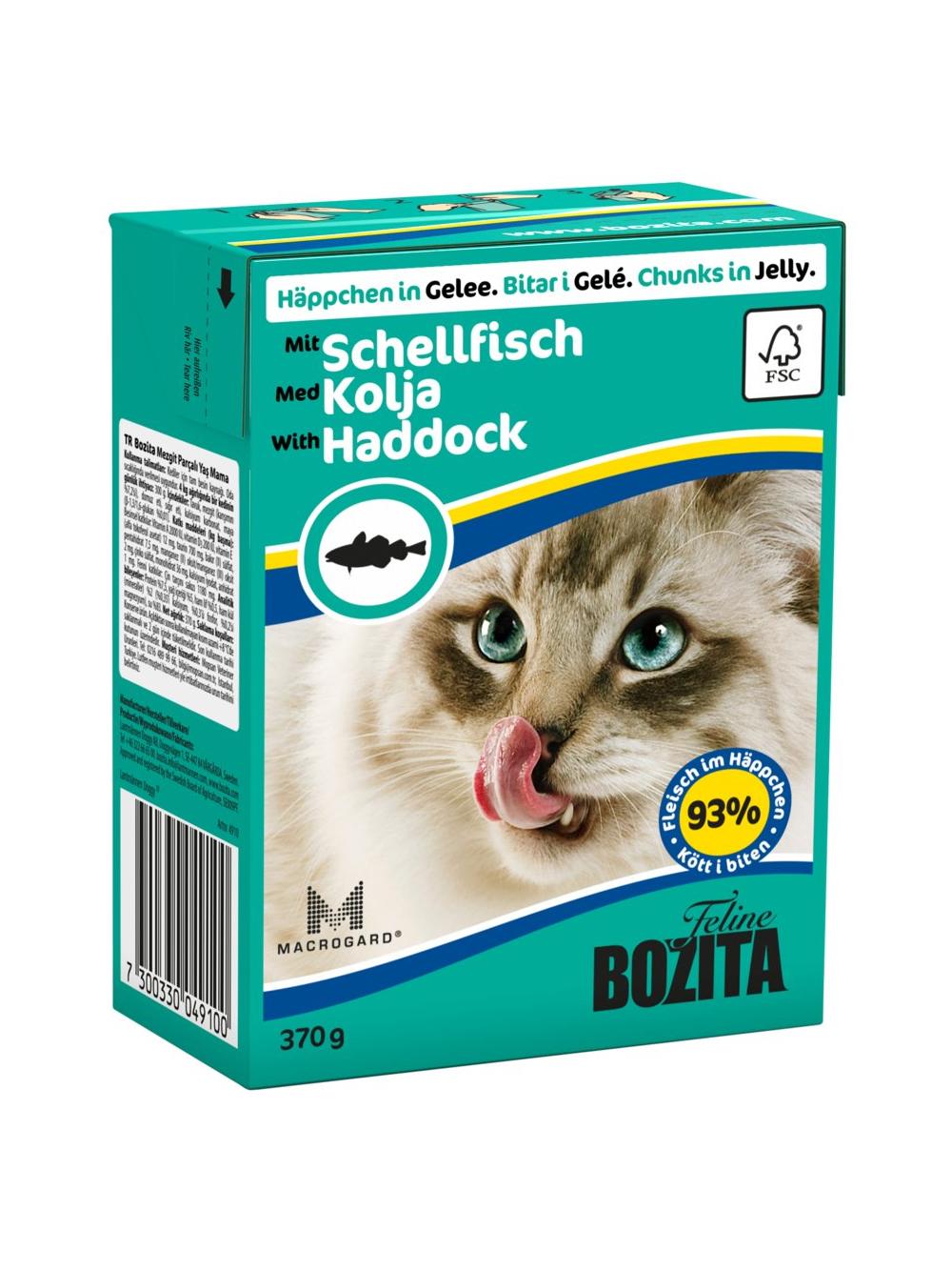 BOZITA Cat Dorsz W Galaretce 370g
