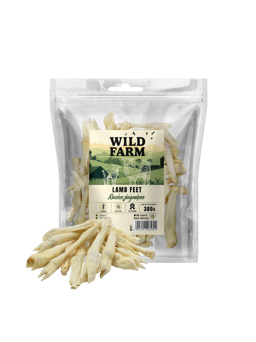 WILD FARM racice jagnięce 300g przysmak dla psa
