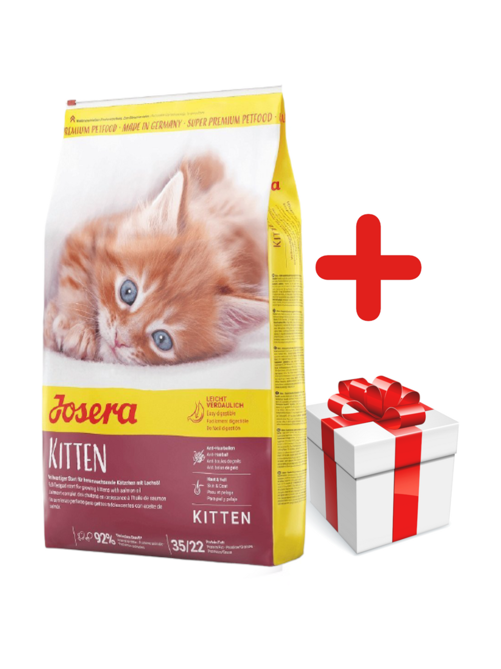 JOSERA Kitten 10kg + niespodzianka dla kota GRATIS!