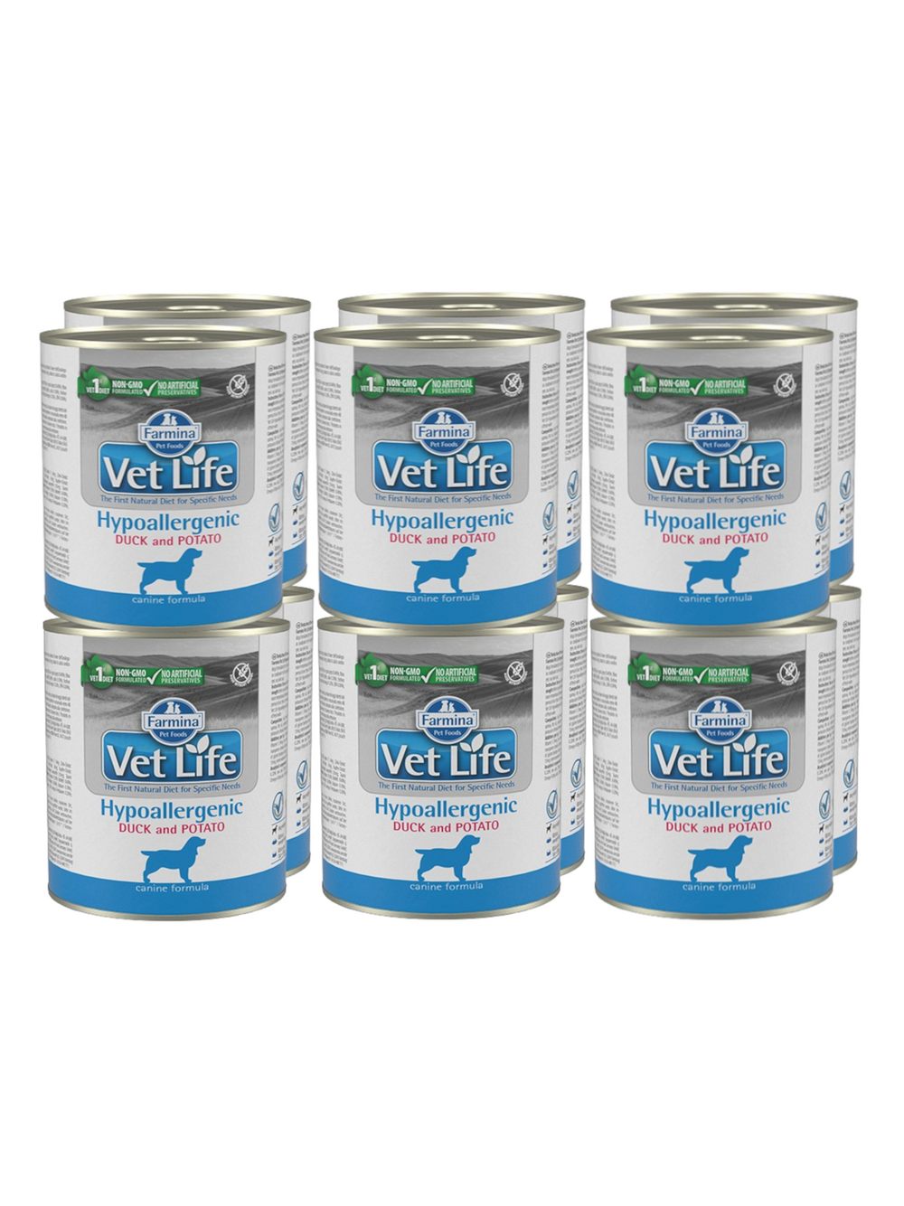 Farmina Vet Life Hypoallergenic Duck & Potato Dog 12x300g