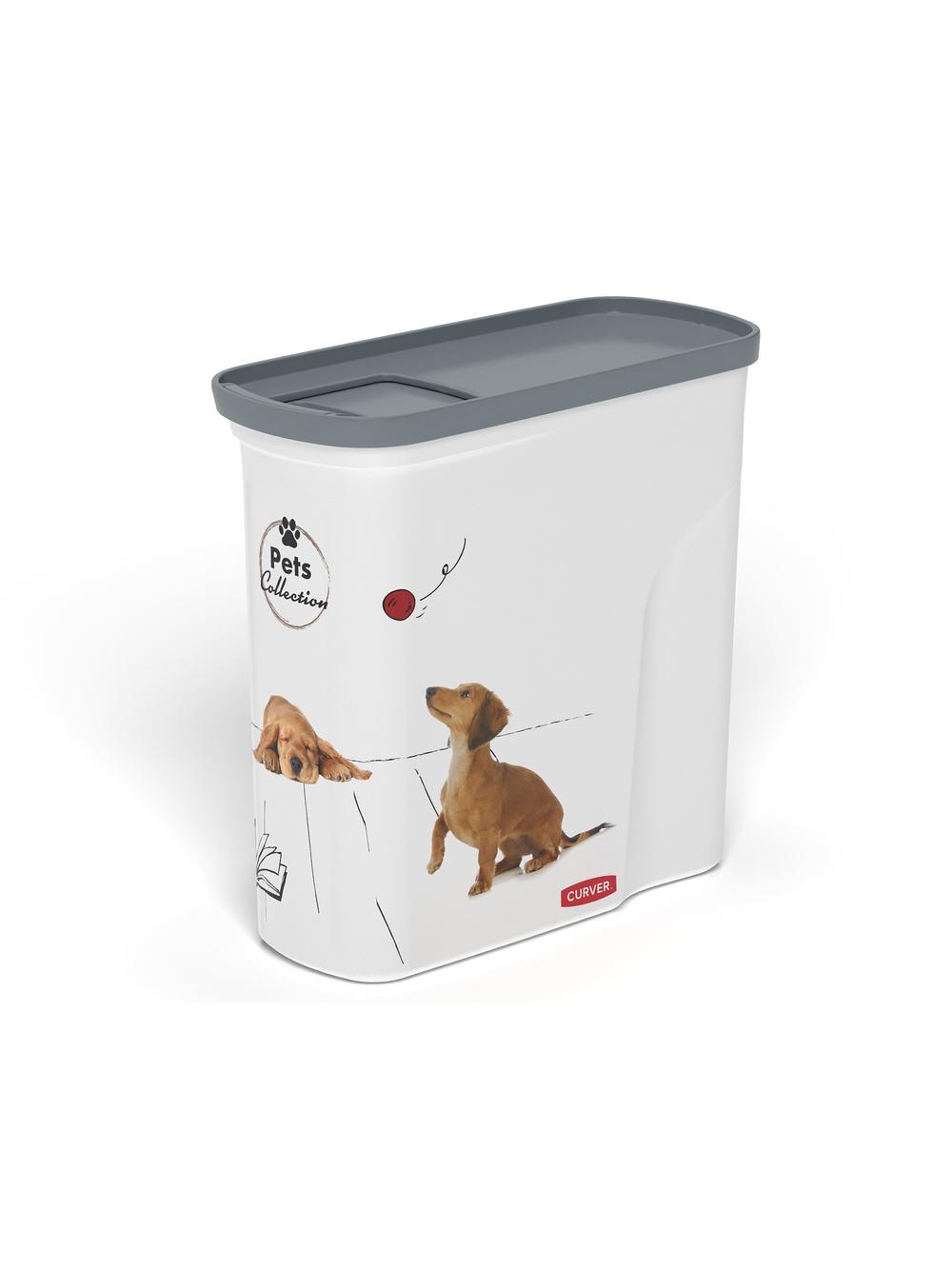 CURVER Pet Life pojemnik do przechowywania karmy w psy 2l 20,6x8,7x19,3cm