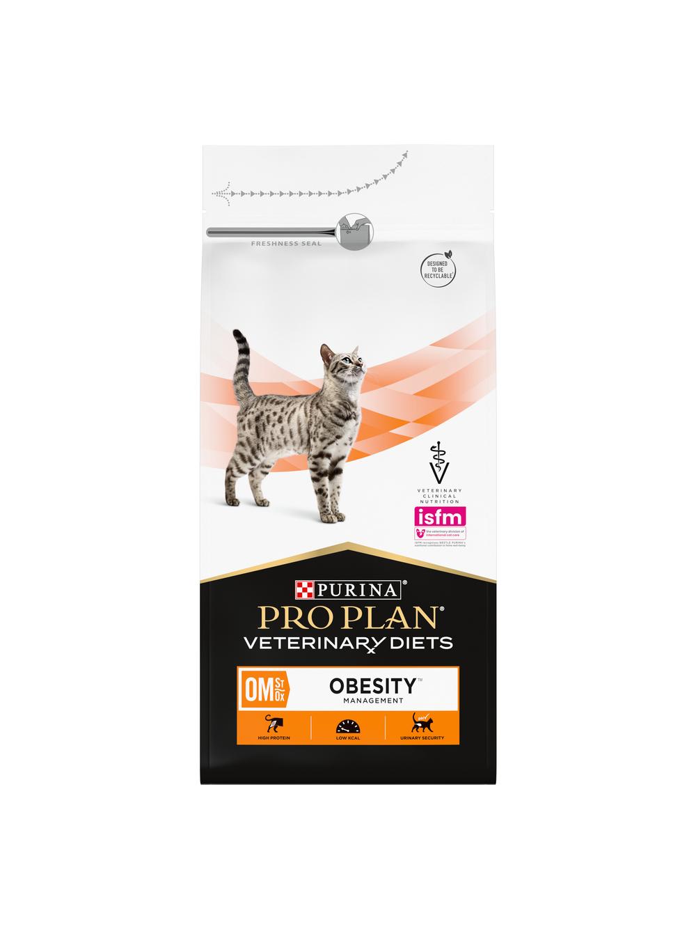 PRO PLAN Veterinary Diets OM St/Ox Obesity Management Karma sucha dla kota 1,5kg