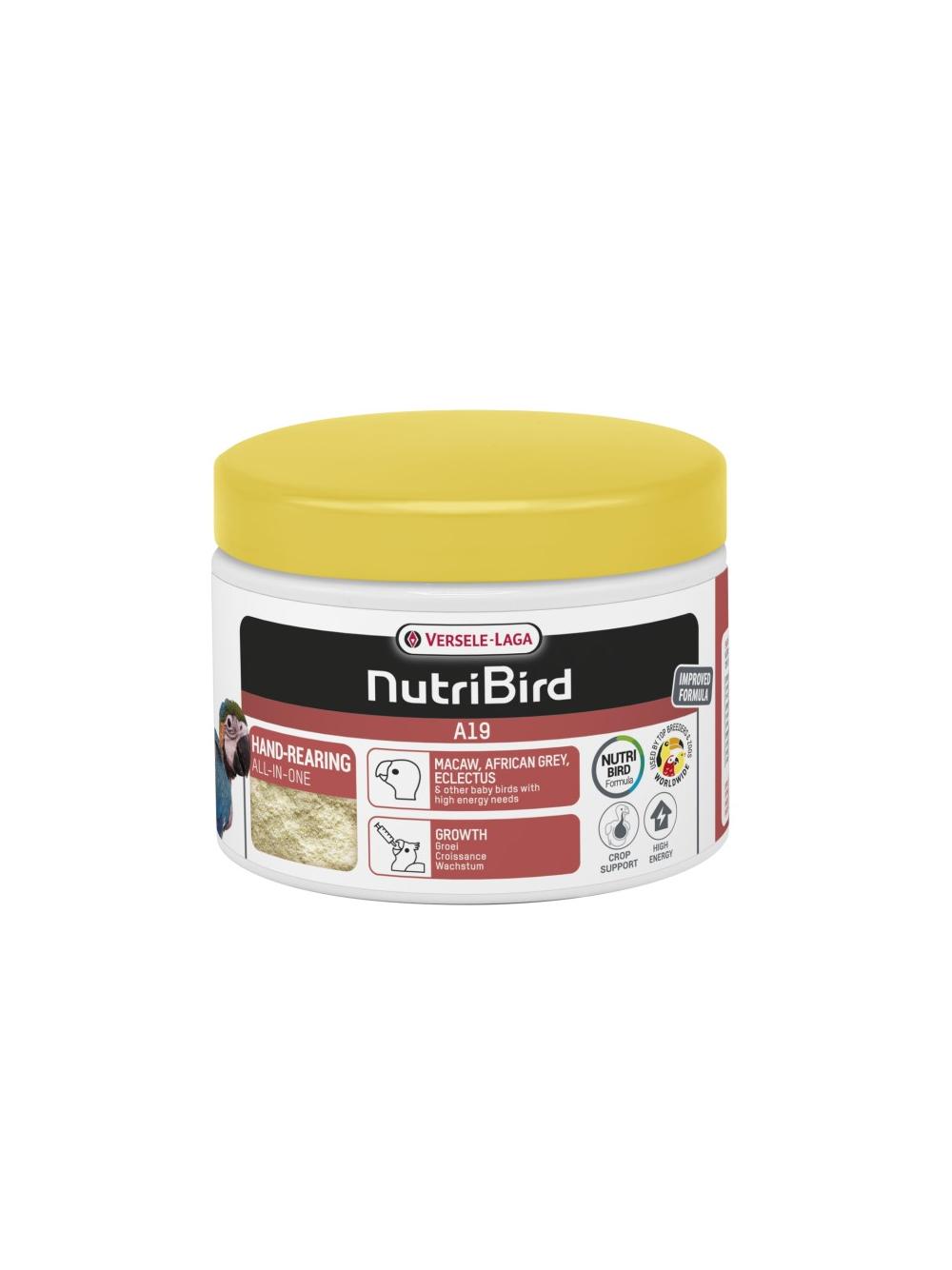 VERSELE LAGA NutriBird A19 250g - pokarm do odchowu piskląt (19% białka)
