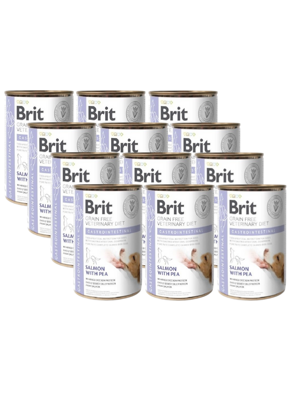 BRIT GF Veterinary Diets Dog Gastrointestinal 12x400g- -karma mokra dla psa