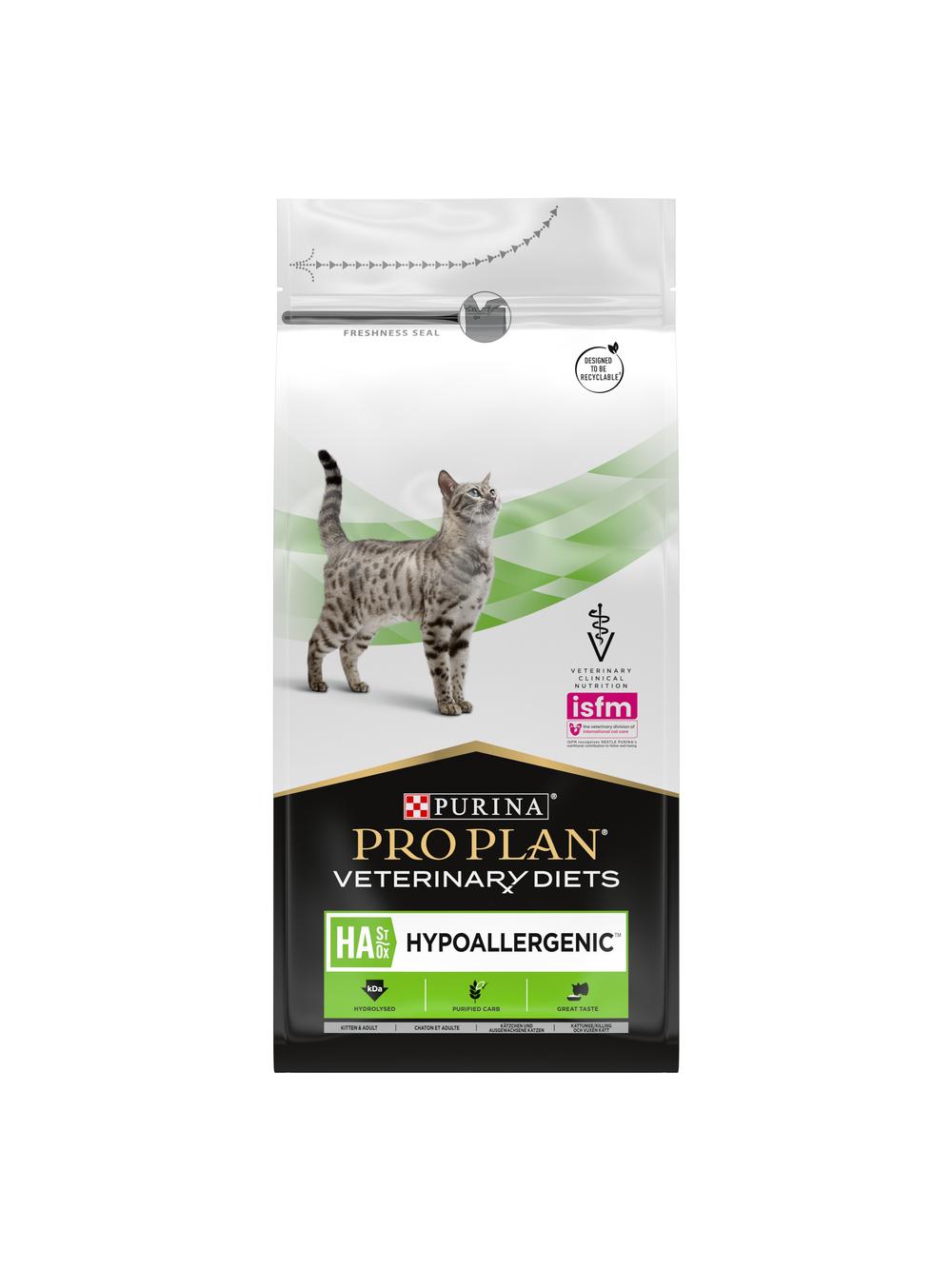 PRO PLAN Veterinary Diets HA St/Ox Hypoallergenic Karma sucha dla kota 1,3kg