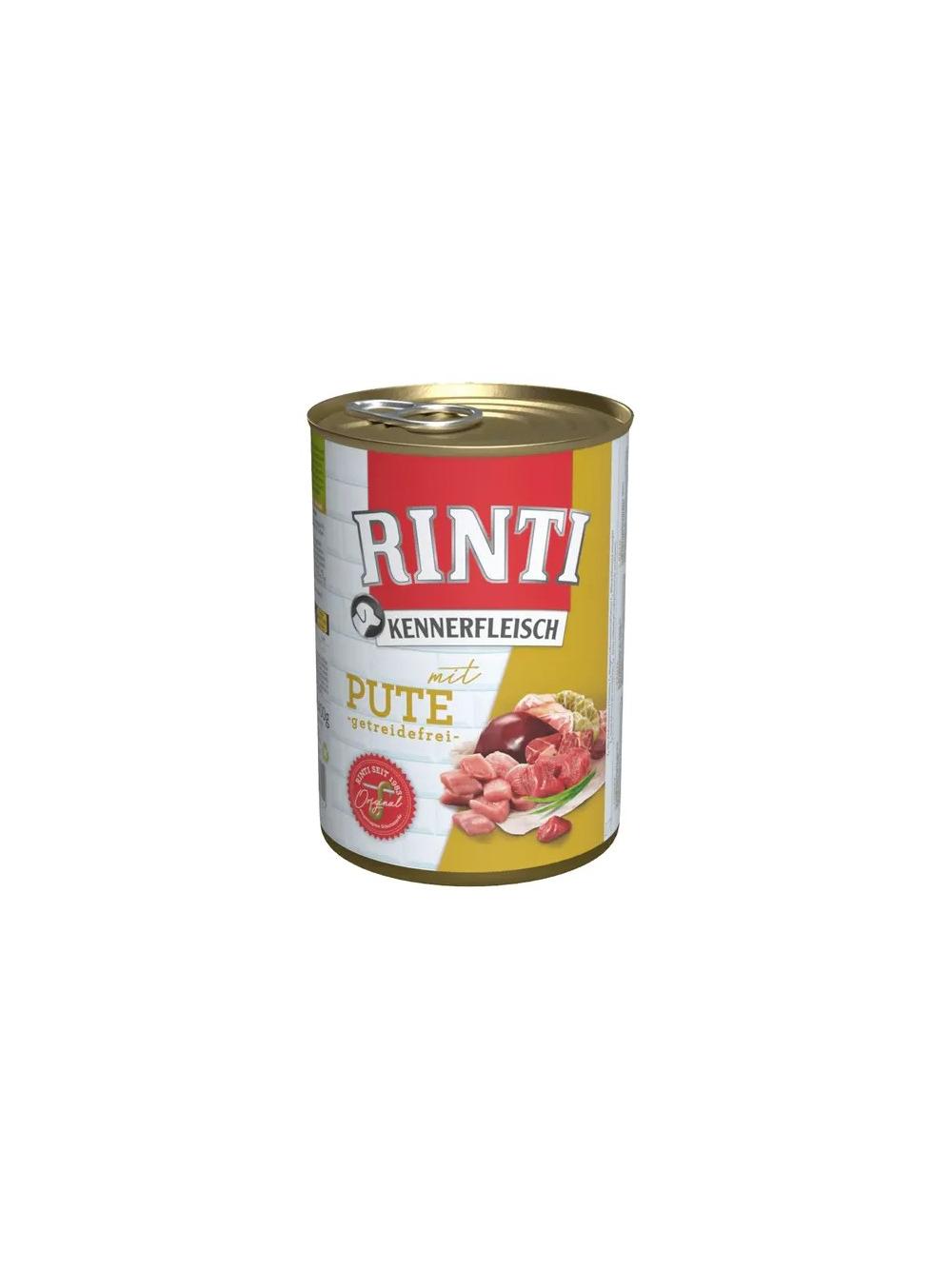 Rinti Kennerfleisch Pute karma mokra dla psa - indyk 400g