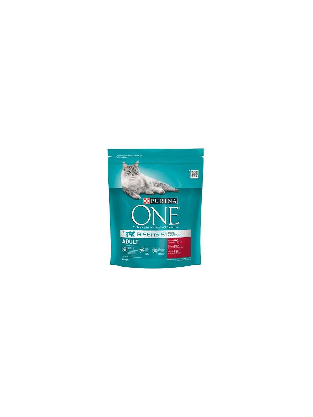 Purina One Cat Adult Karma z wołowiną dla kota 750g