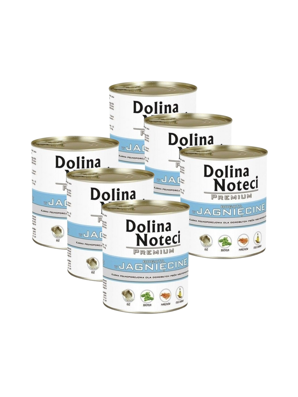 Dolina Noteci PREMIUM bogata w jagnięcinę 6 x 800g