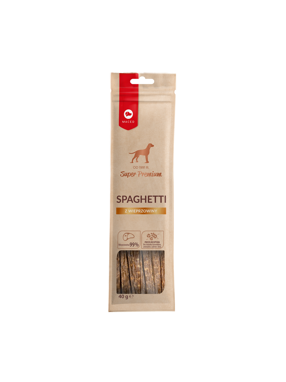 MACED Spaghetti z wieprzowiną 40g