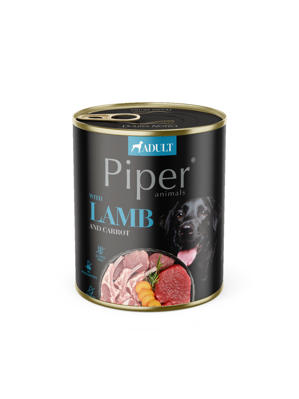 DOLINA NOTECI Piper dla psa jagnięcina z marchewką 24x800g
