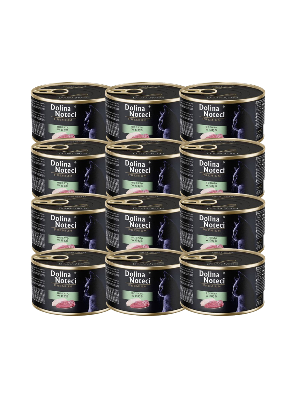 DOLINA NOTECI Premium dla kota bogata w gęś 12x185g