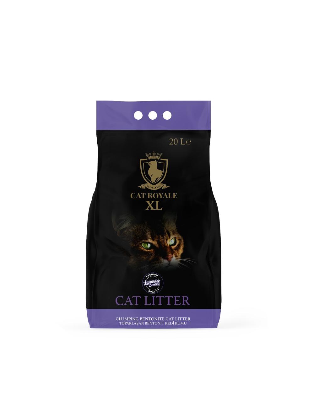 Cat Royale Lawenda żwirek bentonitowy 20l-14,5kg\ Opakowanie zastępcze (6550) !!!