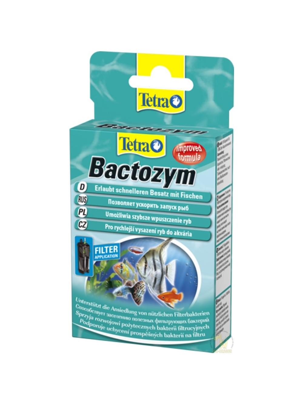 TETRA Bactozym 10 Kps. - szczepy bakterii do filtra