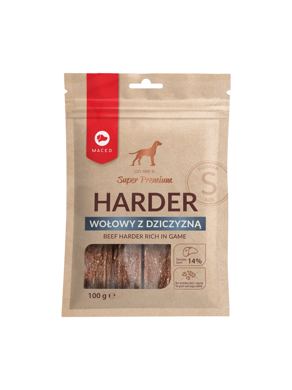 MACED Harder z dziczyzny-S 100 g