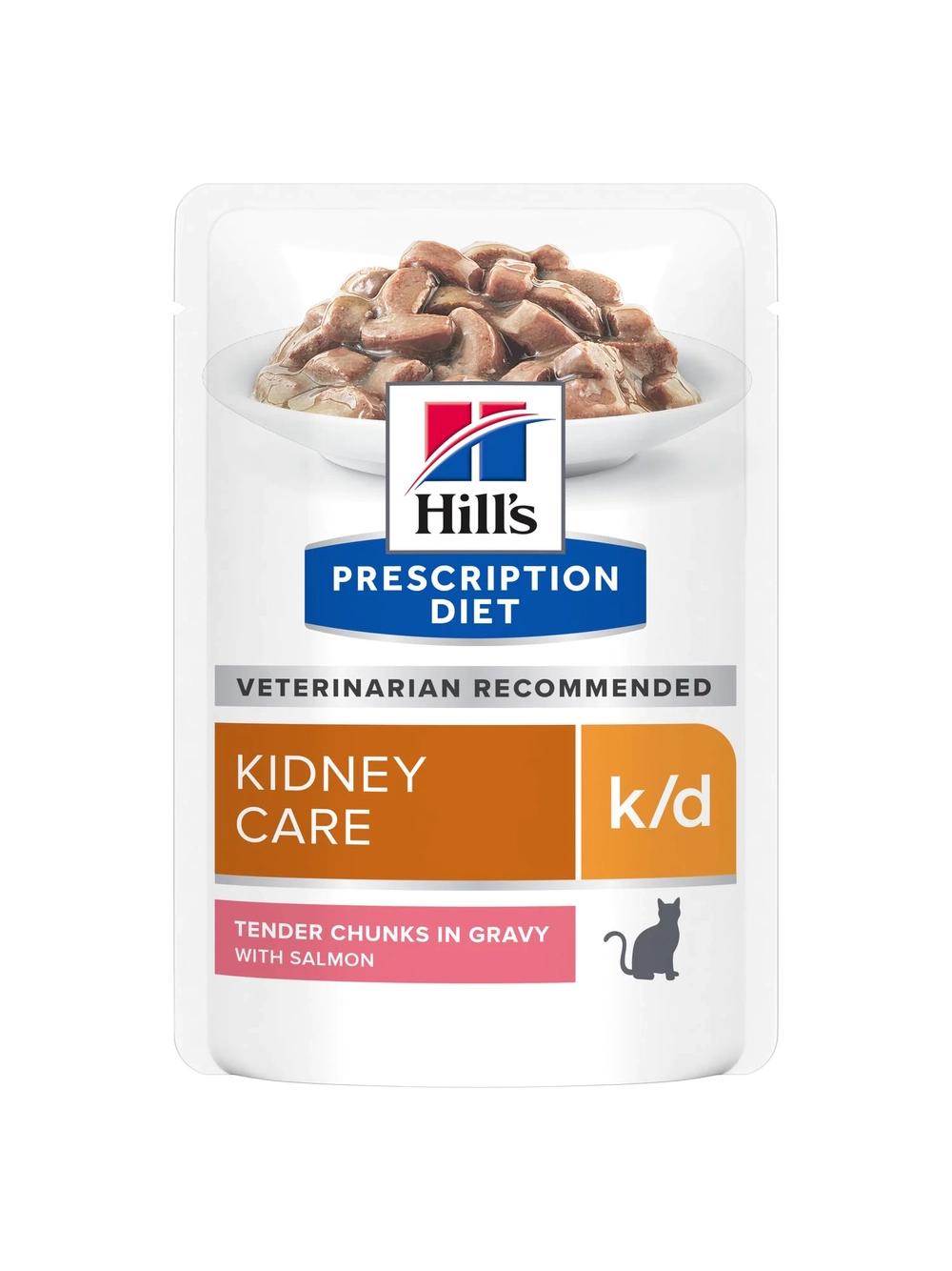 HILL'S PD Prescription Diet Feline k/d łosoś 85g - saszetka