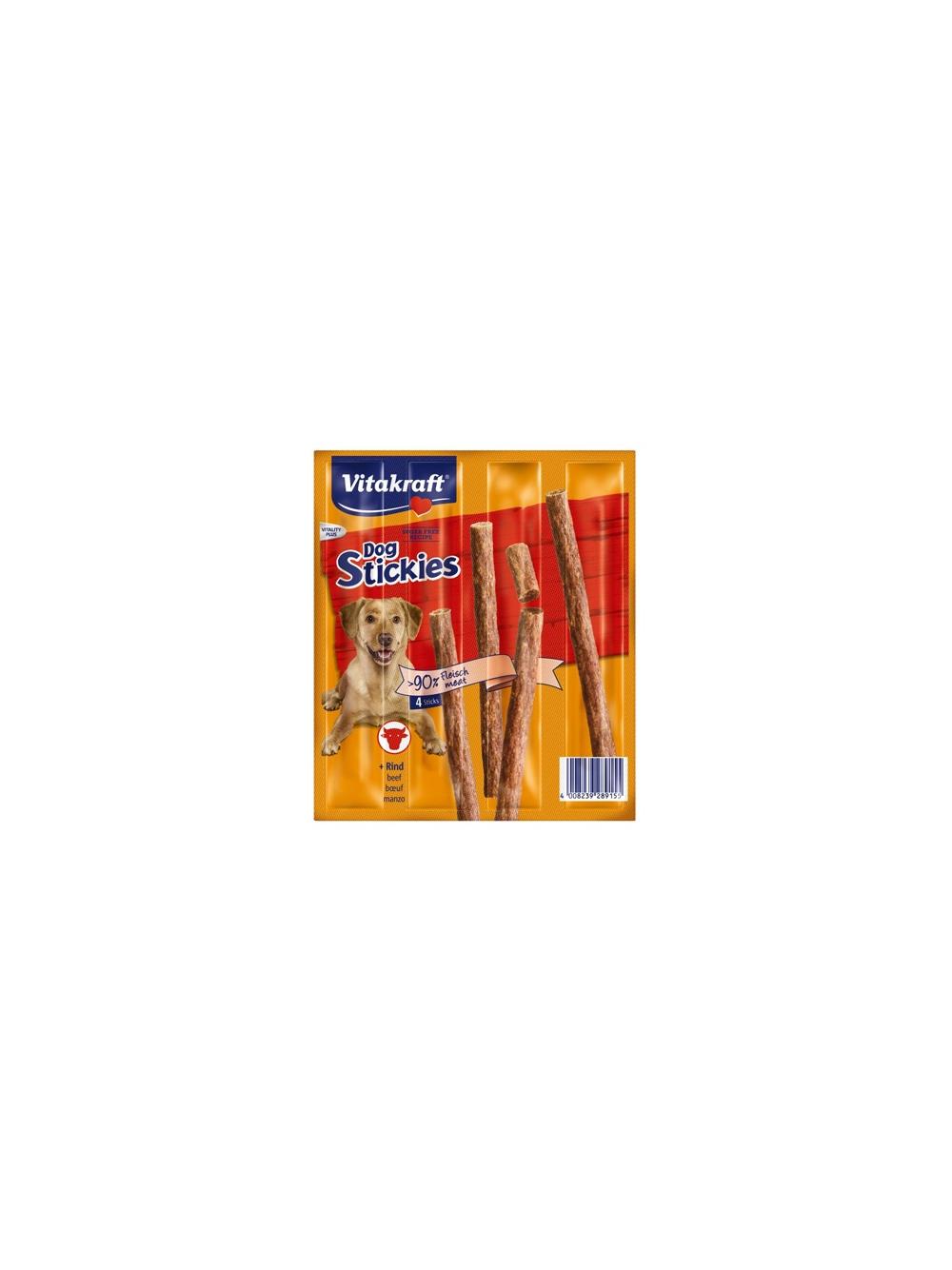 Vitakraft Dog Stickies wołowina 4x11g