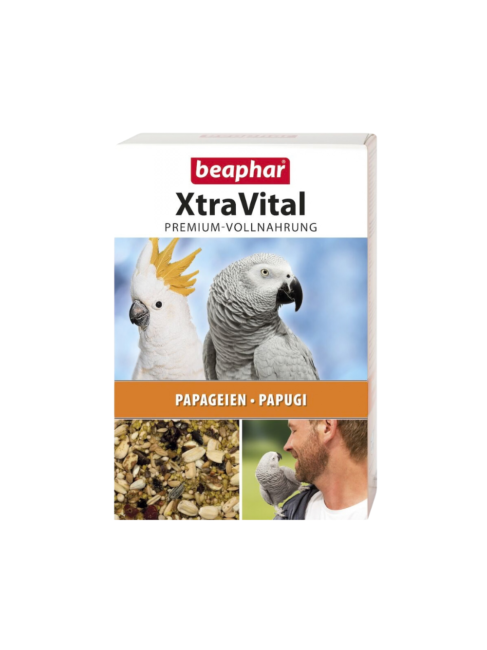 Beaphar XTR PAPAGEI 1KG - karma dla dużych papug