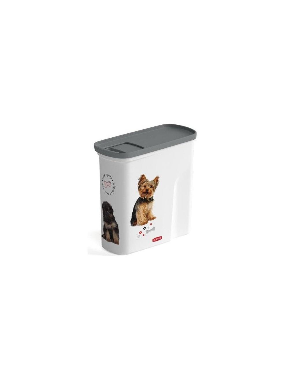 CURVER Pet Life pojemnik do przechowywania karmy w psy 2l 20,6x8,7x19,3cm