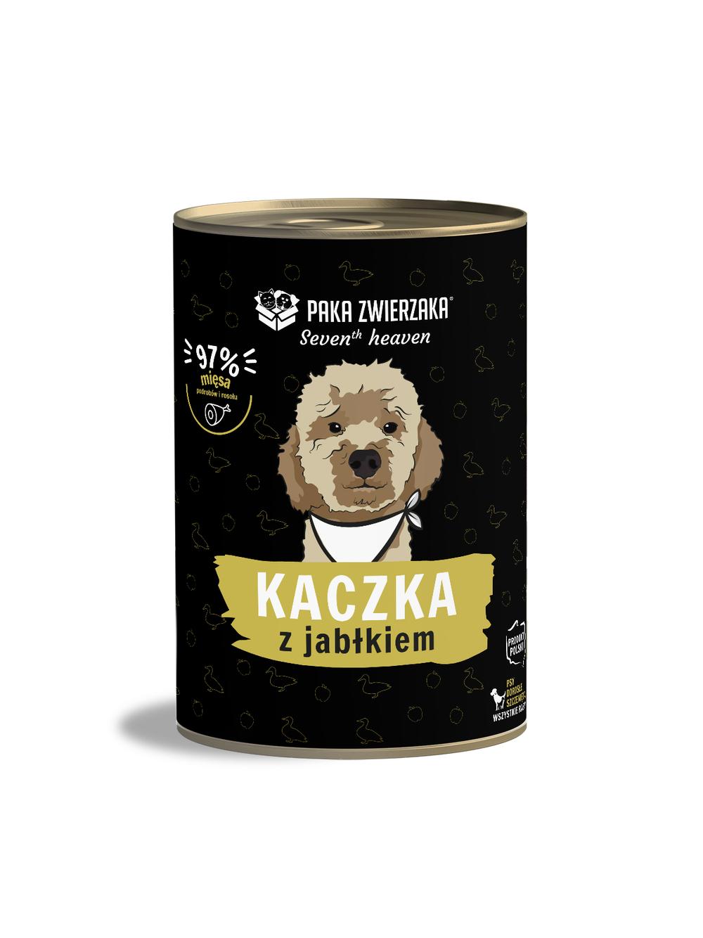 Paka Zwierzaka - Seventh heaven - Kaczka z jabłkiem (duck & apple) 400g