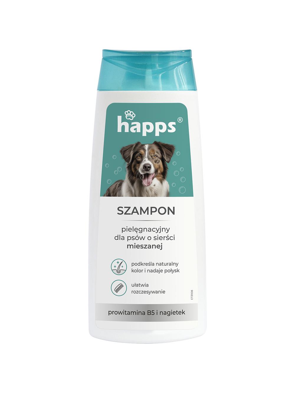 HAPPS - szampon pielęgnacyjny dla psów o sierści mieszanej 200ml