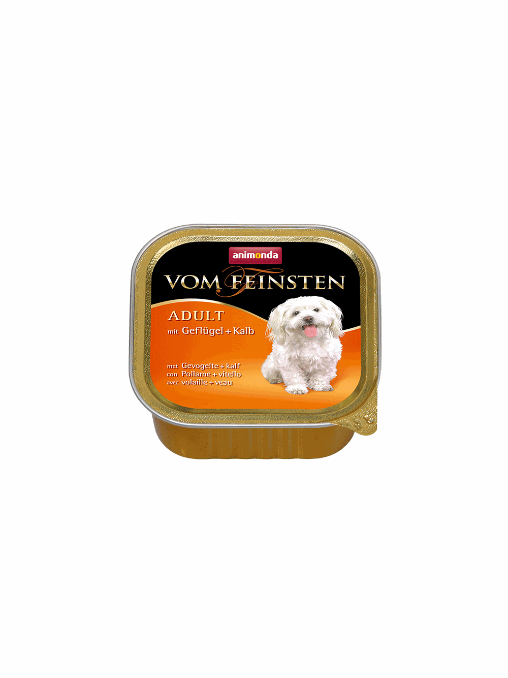 ANIMONDA Dog Vom Feinsten Adult smak: drób i cielęcina 6 x 150g