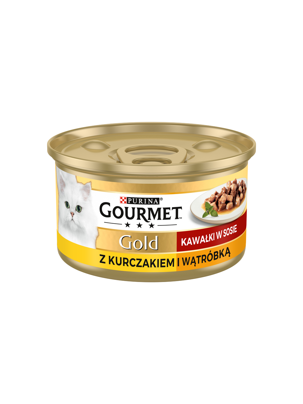 Purina Gourmet Gold kurczak/ wątróbka w sosie 72x85g