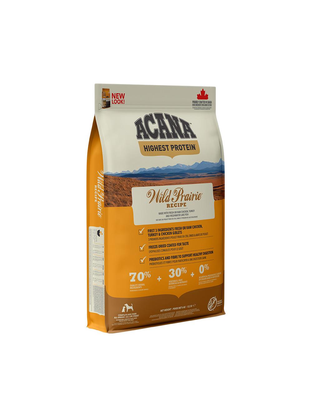 ACANA Wild Prairie Dog 6kg + niespodzianka dla psa GRATIS!