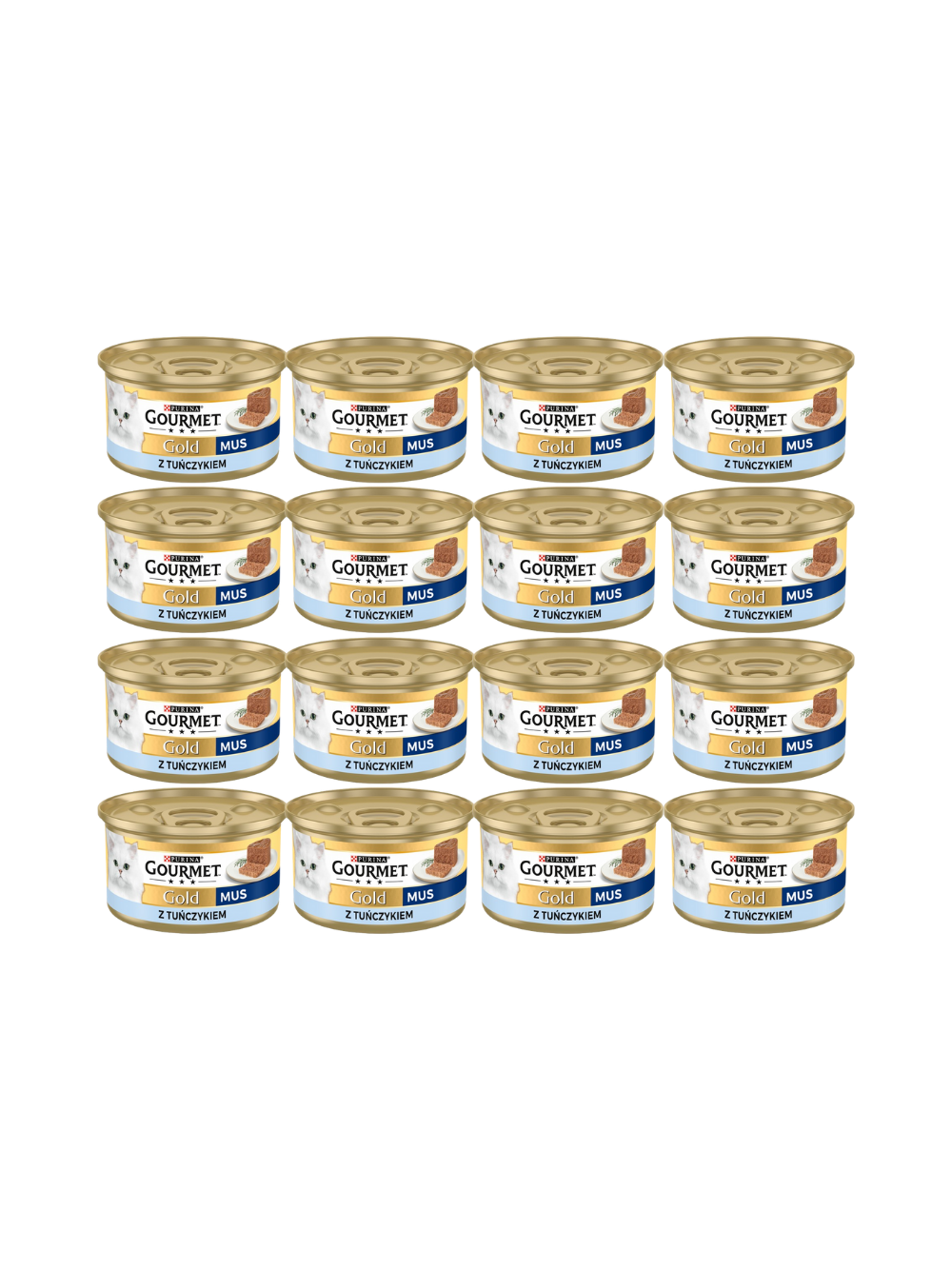 Purina Gourmet Gold mus z tuńczykiem 48x85g