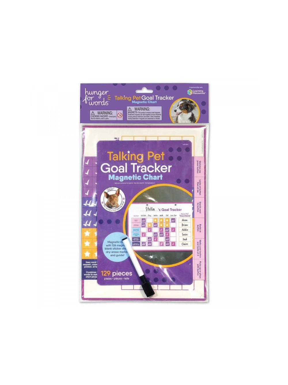 Hunger for Words TALKING PET Goal Tracker Tablica do śledzenia postępów