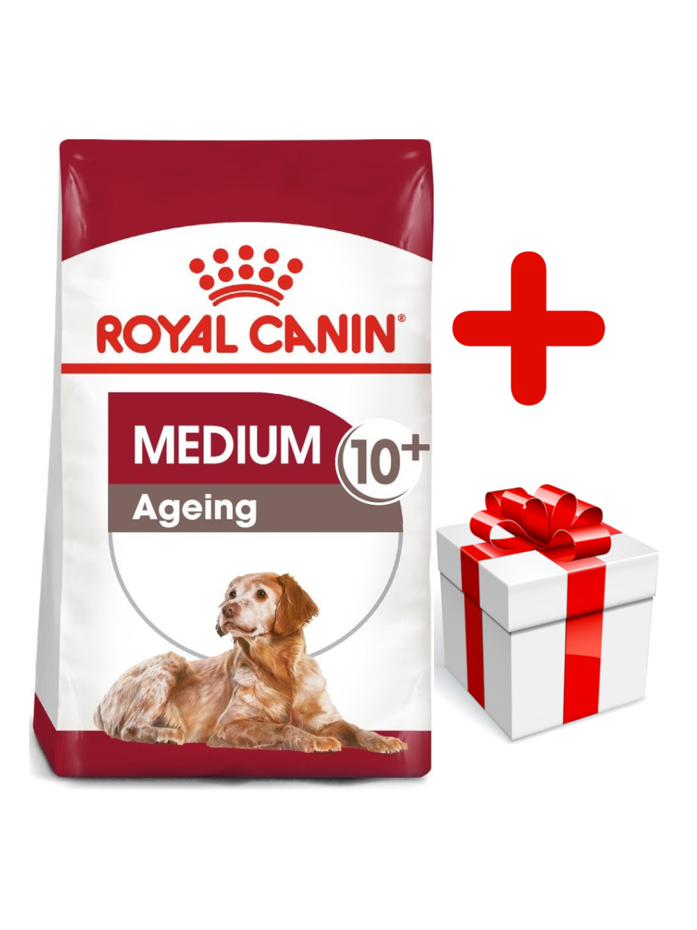 ROYAL CANIN Medium Ageing 10+ 15kg karma sucha dla psów dojrzałych po 10 roku życia, ras średnich + niespodzianka dla psa GRATIS!