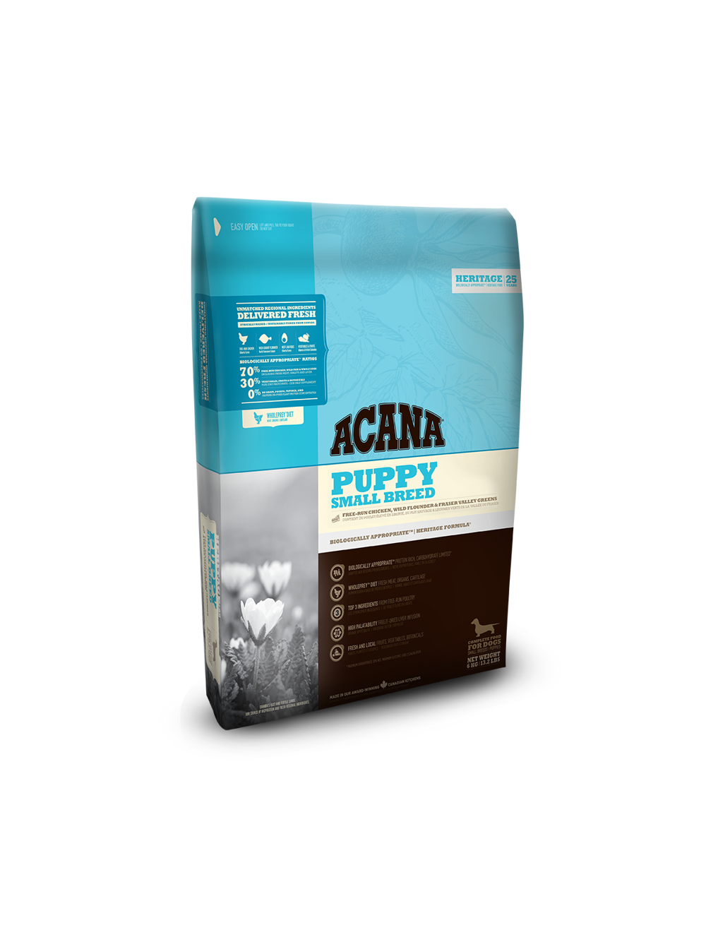 ACANA Puppy Small Breed 6kg + niespodzianka dla psa GRATIS!