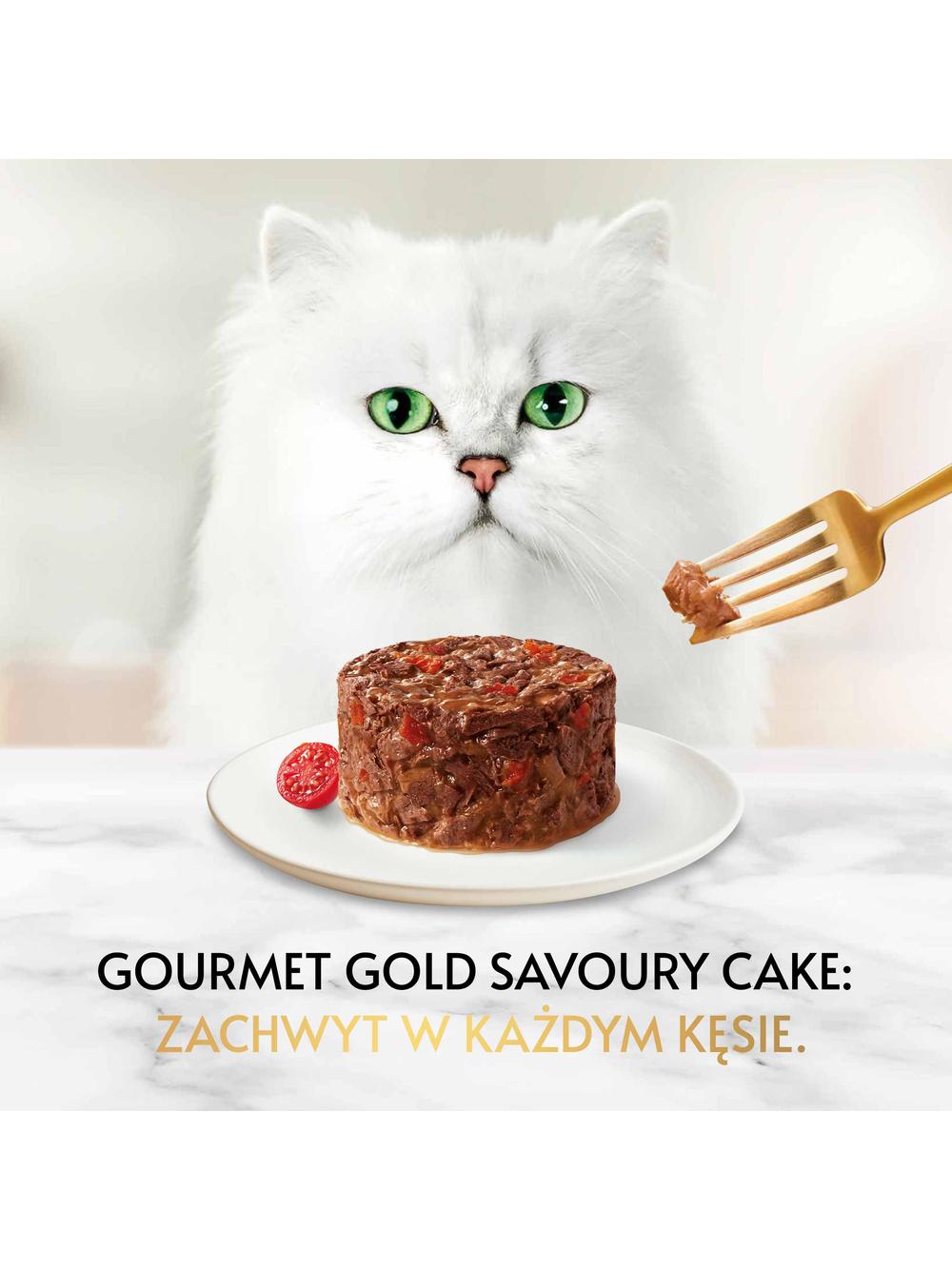 Purina Gourmet Gold wołowina w pomidorach 85g