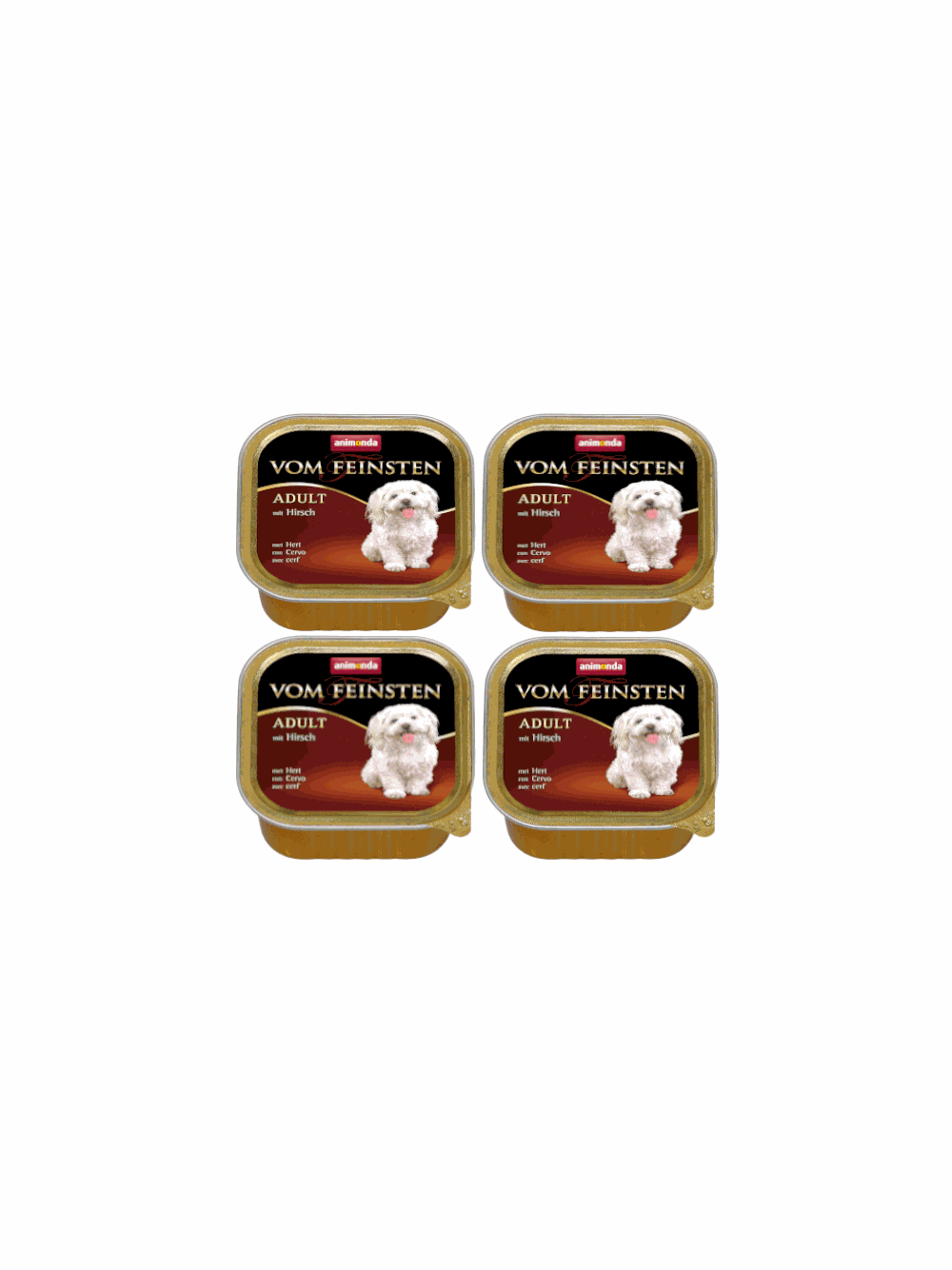 ANIMONDA Dog Vom Feinsten Adult smak: jeleń 22x150g