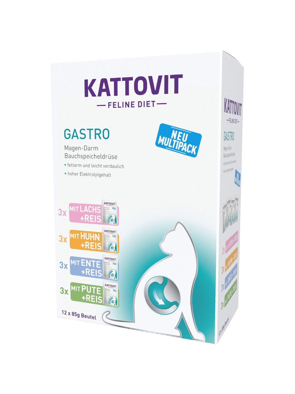 Kattovit- Multipack Gastro - 12x85g
