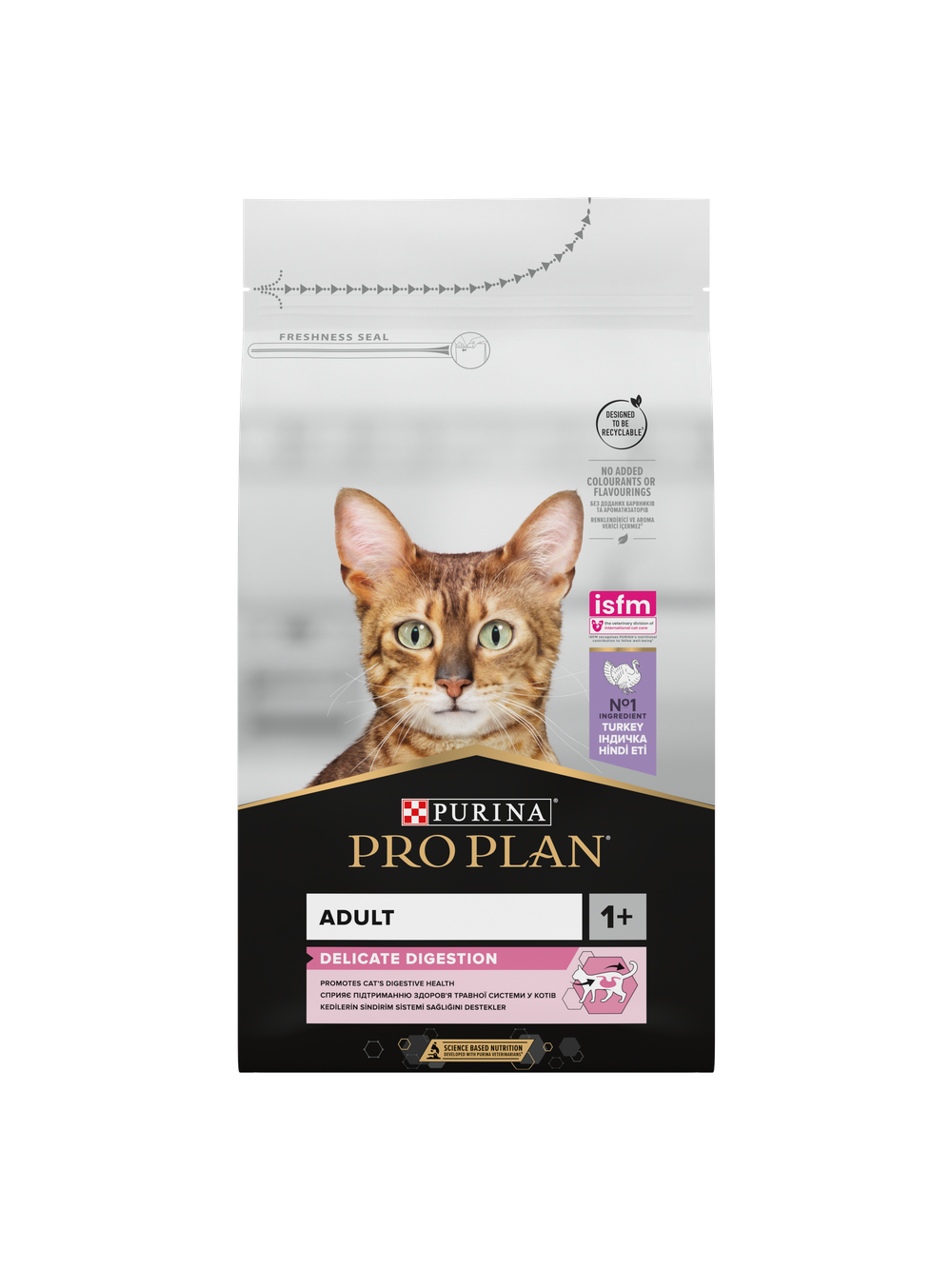 PRO PLAN Delicate Digestion Karma dla kotów bogata w indyka 1,5kg