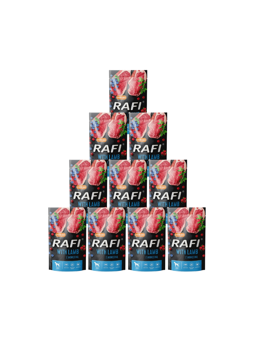 DOLINA NOTECI Rafi z jagnięciną 10x500g