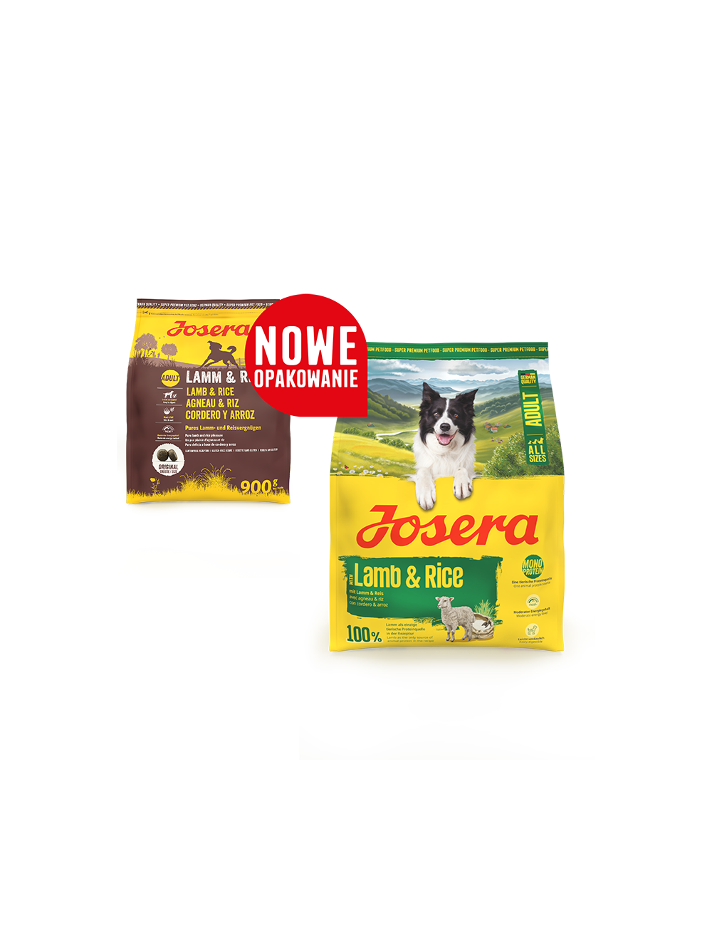 JOSERA Adult Lamb&Rice 900g