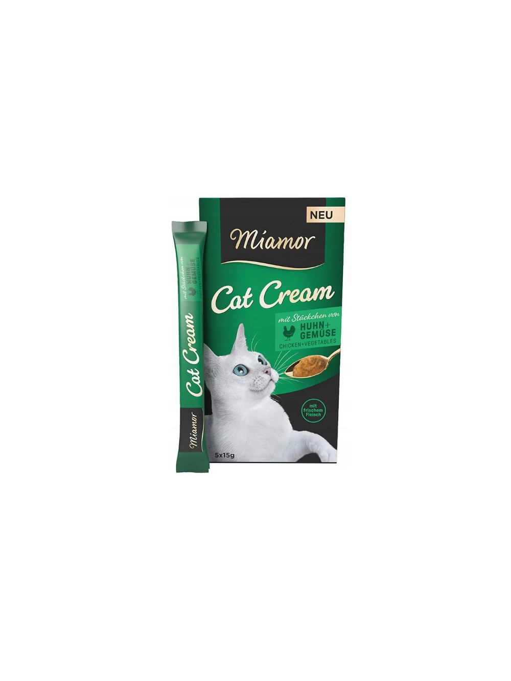 Miamor Pasta z kurczakiem i warzywami 5x15g