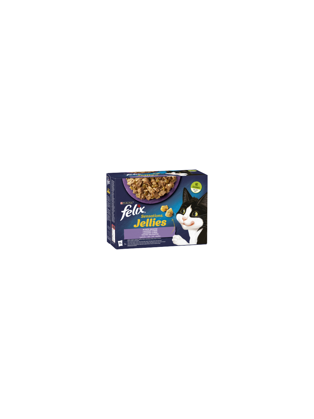 FELIX Sensation Jellies Karma dla kotów wybór smaków w galaretce 2x(12x85g)