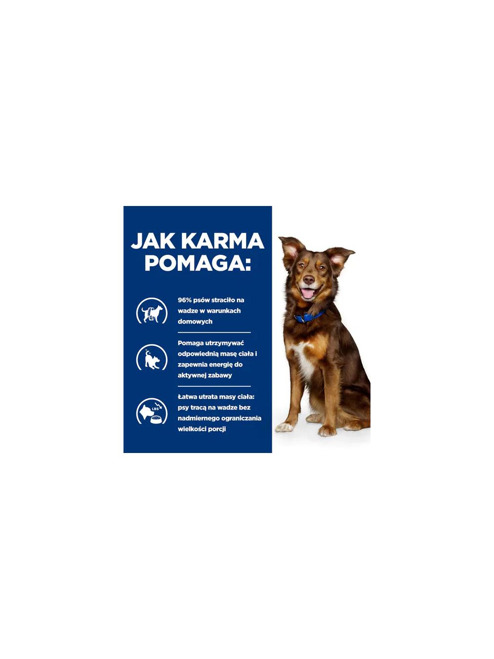 HILL'S PD Prescription Diet Metabolic Canine z jagnięciną 12kg