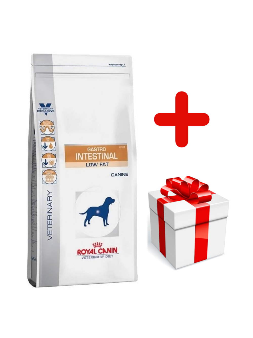 ROYAL CANIN Gastro Intestinal Low Fat  6kg  + niespodzianka dla psa GRATIS!