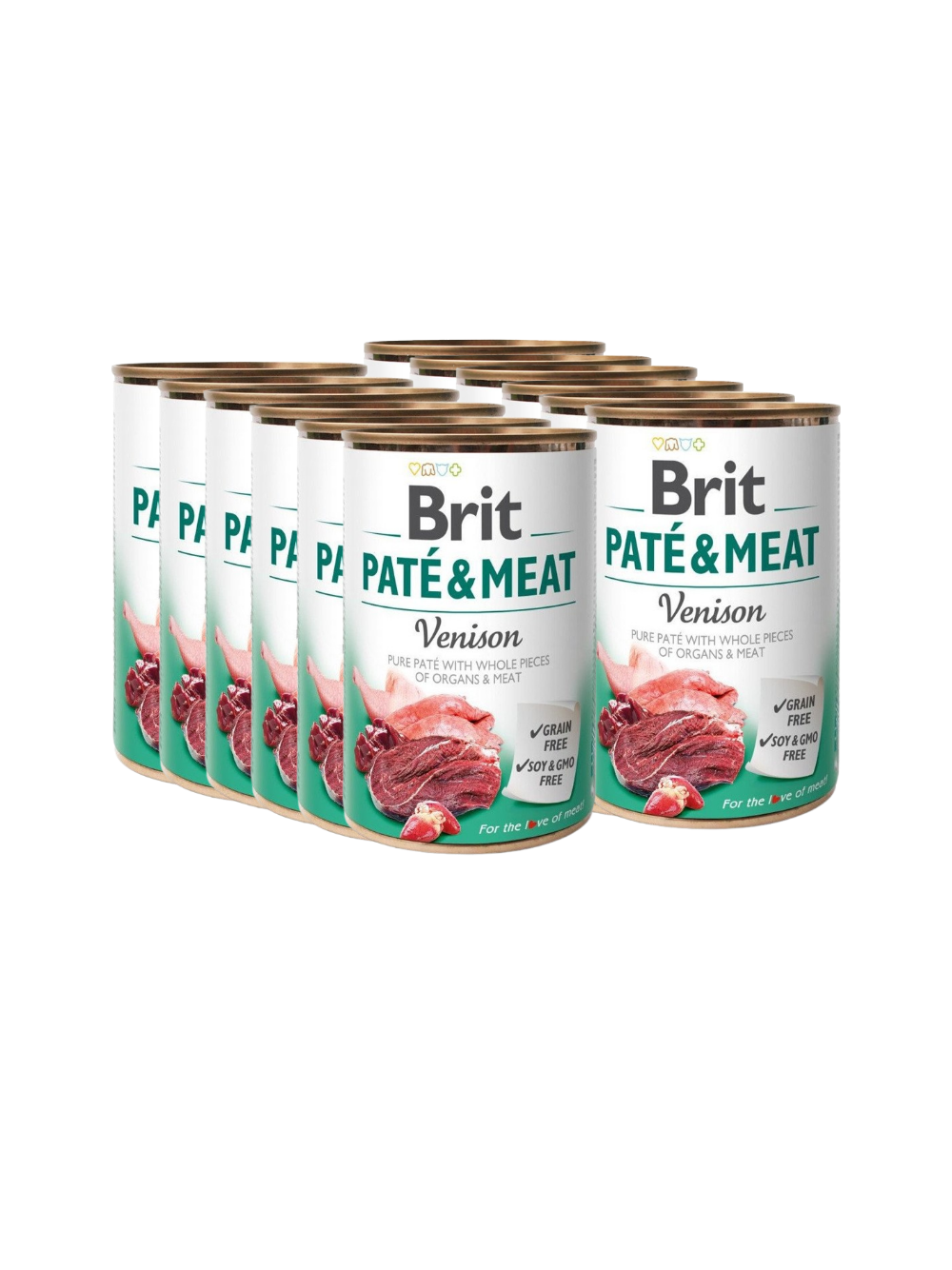 BRIT PATE & MEAT VENISON 12x400g